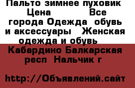 Пальто зимнее пуховик › Цена ­ 2 500 - Все города Одежда, обувь и аксессуары » Женская одежда и обувь   . Кабардино-Балкарская респ.,Нальчик г.